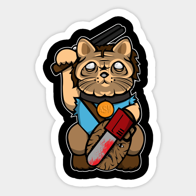 Lucky Ash Sticker by yayzus